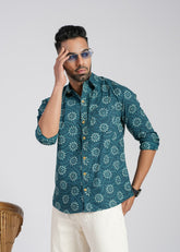 Cotton Printed Full Sleeve Shirt